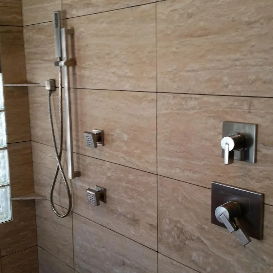Shower fixture installation for Water Heater Replacement in Mira Monte